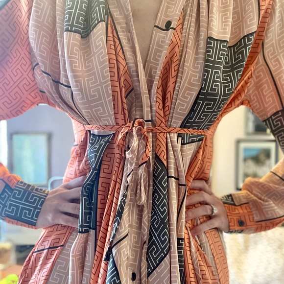 Blush handkerchief dress by Beulah Style - one size - Picture 8 of 10